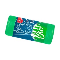 Мешки для мусора 50 л, биоразлагаемые, зеленые, в рулоне 20 шт., ПНД, 9 мкм, 640х540 мм, БИО, МБ2134 (МНБ 50-20ж) в Одинцово Мешки для мусора 50 л, биоразлагаемые, зеленые, в рулоне 20 шт., ПНД, 9 мкм, 640х540 мм, БИО, МБ2134 (МНБ 50-20ж) в Одинцово