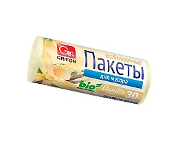 Мешки для мусора 30 л, ароматизированные, Ваниль, бежевые, в рулоне 20 шт., ПНД, 9 мкм, 560х530 мм, GRIFON Aroma, 101-020 V в Одинцово Мешки для мусора 30 л, ароматизированные, Ваниль, бежевые, в рулоне 20 шт., ПНД, 9 мкм, 560х530 мм, GRIFON Aroma, 101-020 V в Одинцово