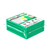 Мешки для мусора 160 л, зеленые, в пачке 10 шт., ПВД, 40 мкм, 900х1100 мм, i-Bag в Одинцово