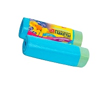 Мешки для мусора 35 л, ароматизированные, Морской Бриз, голубые, в рулоне 10 шт., ПНД, 12 мкм, 560х530 мм, GRIFON Aroma, 101-080 M