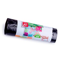 Мешки для мусора 30 л, черные, в рулоне 20 шт., ПНД, 6 мкм, 600х500 мм, Концепция Быта ЭкоДом, 601348 в Одинцово Мешки для мусора 30 л, черные, в рулоне 20 шт., ПНД, 6 мкм, 600х500 мм, Концепция Быта ЭкоДом, 601348 в Одинцово