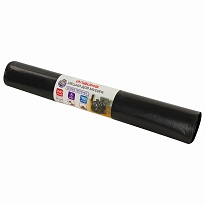 Мешки для мусора 240 л, черные, в рулоне 5 шт., ПВД 80 мкм, 1400х900 мм, LAIMA, 605339 в Одинцово