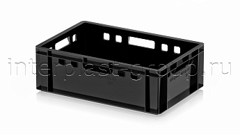 Ящик для мяса и колбасных изделий Е-2 черный в Одинцово Ящик для мяса и колбасных изделий Е-2 черный в Одинцово