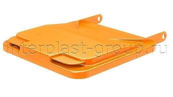 Комплект крышки для контейнера 120 л. оранжевая  оранжевый в Одинцово