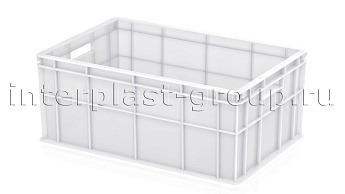 Ящик для молока, мяса, овощей и фруктов сплошной белый в Одинцово