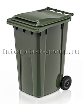 Контейнер для мусора 240 л зеленый облегченный 240 зеленый в Одинцово