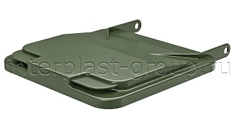 Комплект крышки для контейнера 120 л. зеленая  зеленый в Одинцово